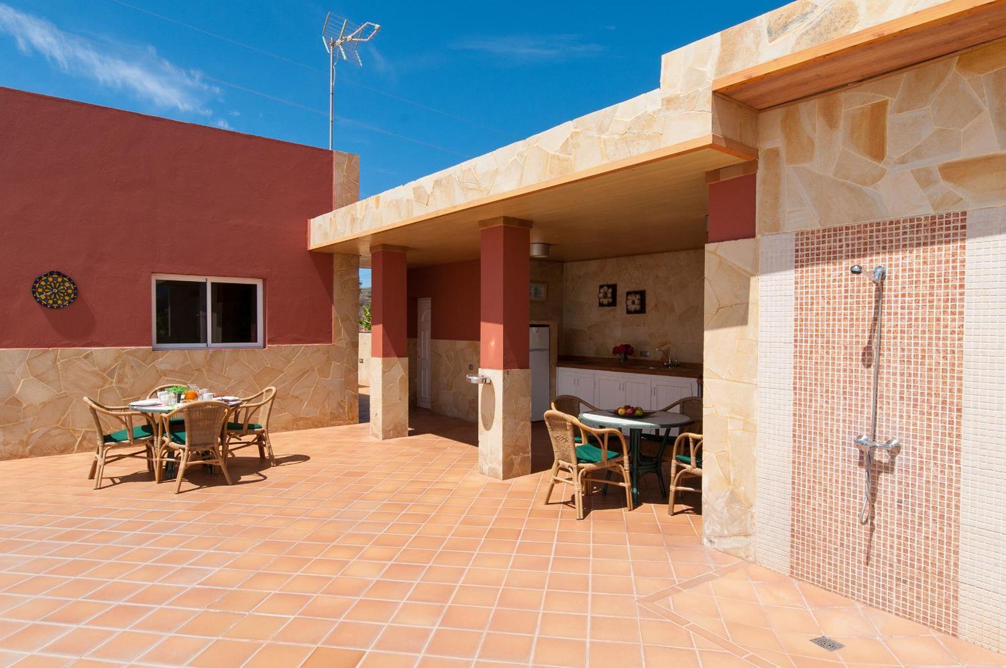 Villa Los Azules With Pool And Jacuzzi Maspalomas  Exterior photo